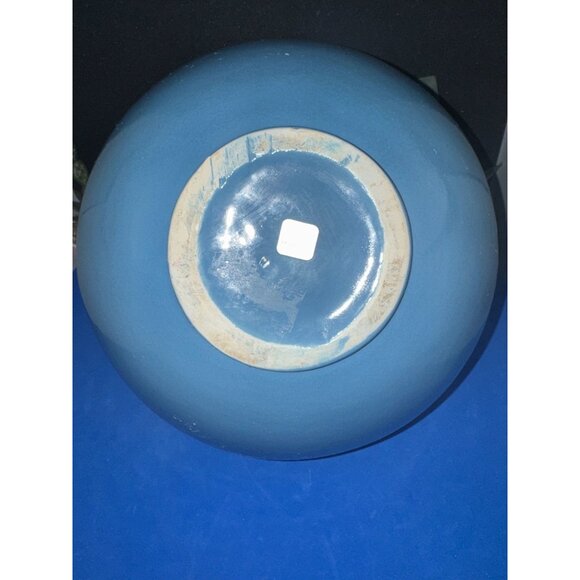 Madeline Originals Calif Mid-Century Ceramic Blue Vase - Picture 7 of 13